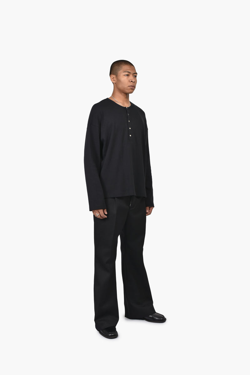SOFT RIB HENLEY