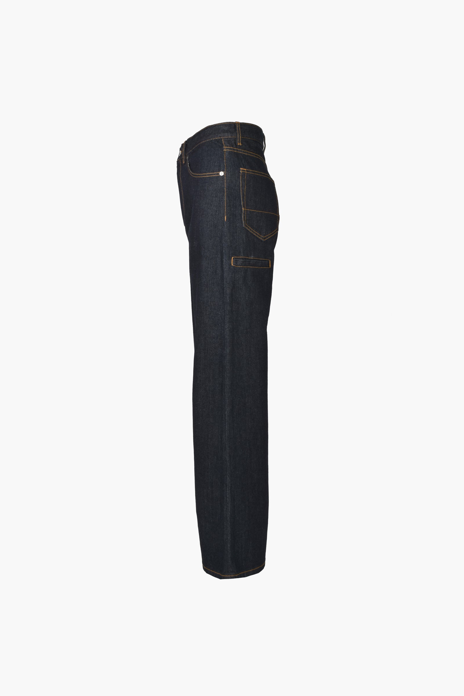 SAUNTER CUT RAW JEANS