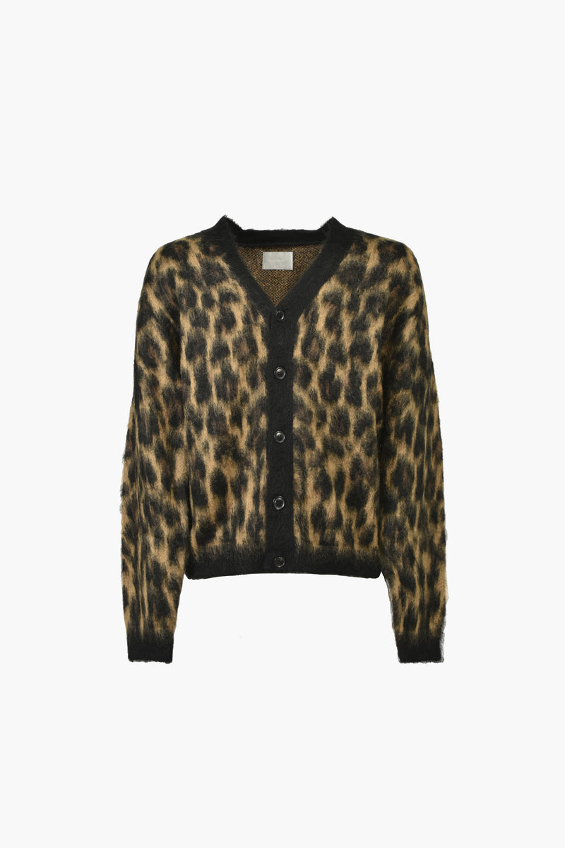 FUZZY LEO CARDIGAN