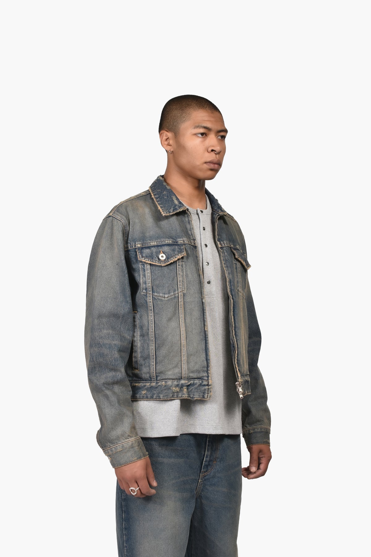 ZIP TRUCKER JACKET
