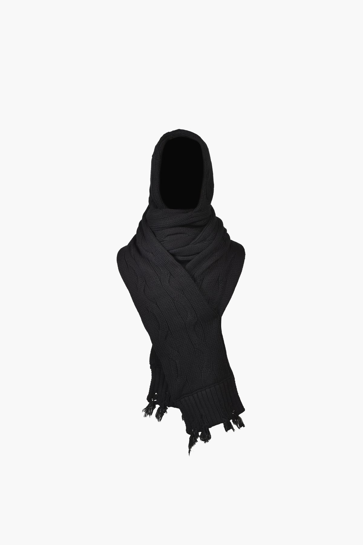 HOODED SCARF