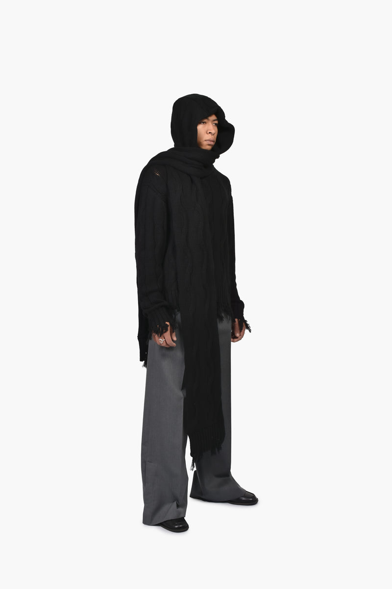 HOODED SCARF