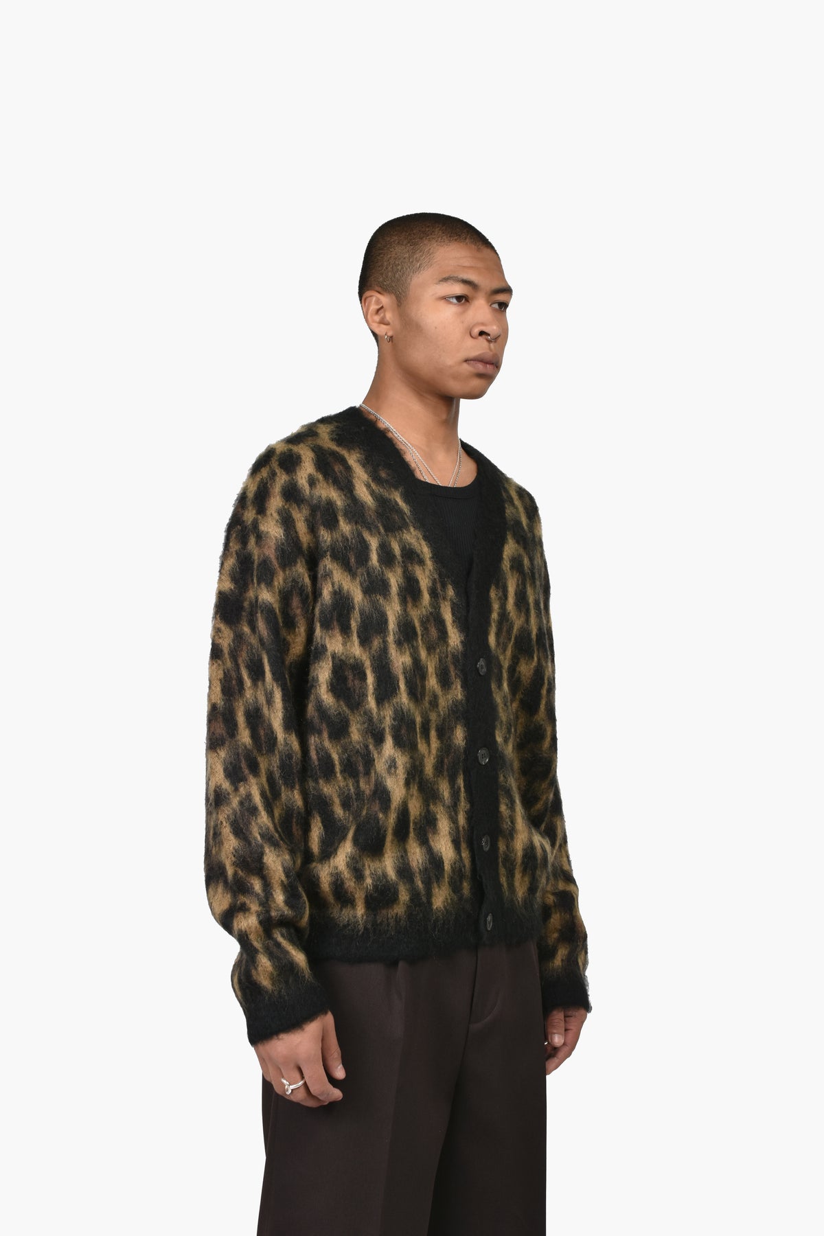 FUZZY LEO CARDIGAN
