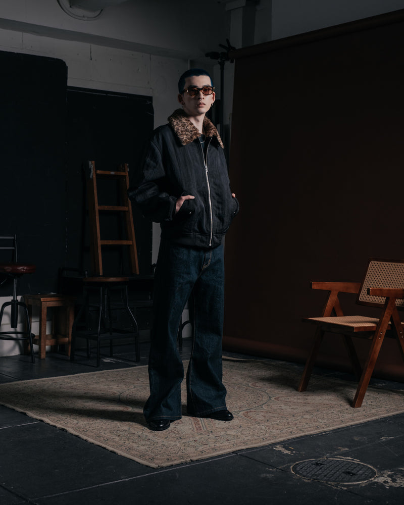 SAUNTER CUT RAW JEANS