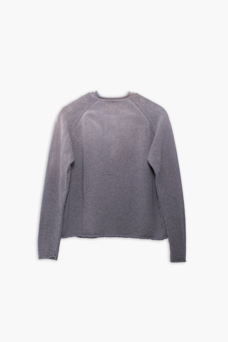 WORN ZIP SWEATER